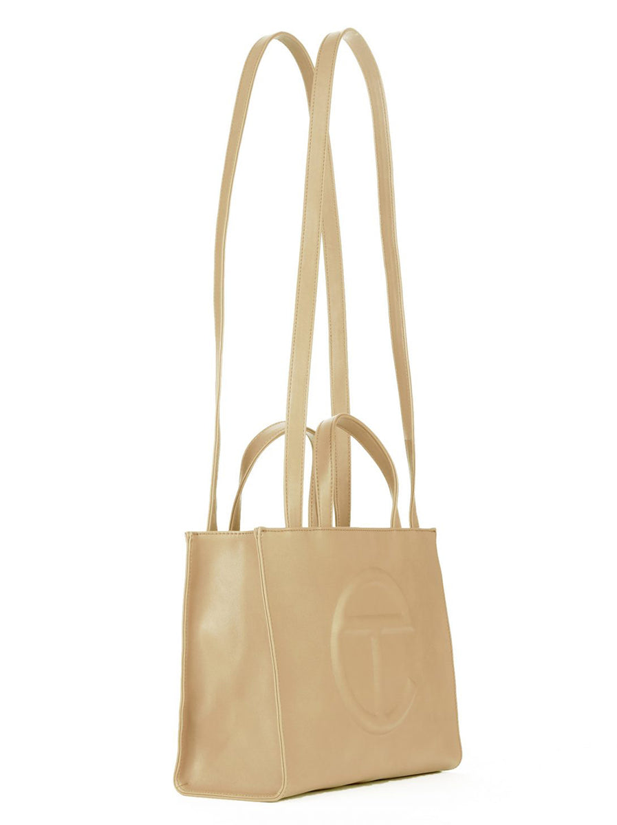 Small Shopping Bag - Cream