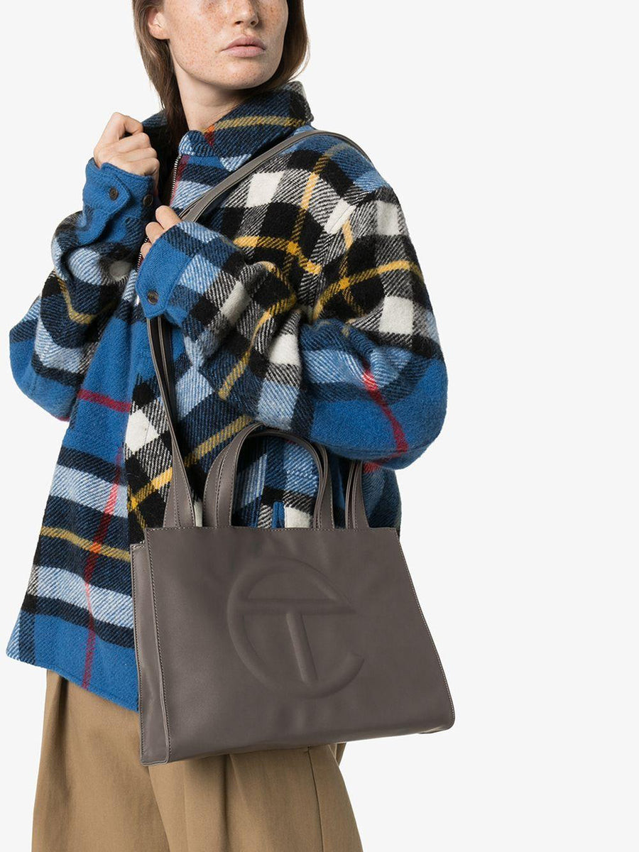 Medium grey telfar bag Outlet
