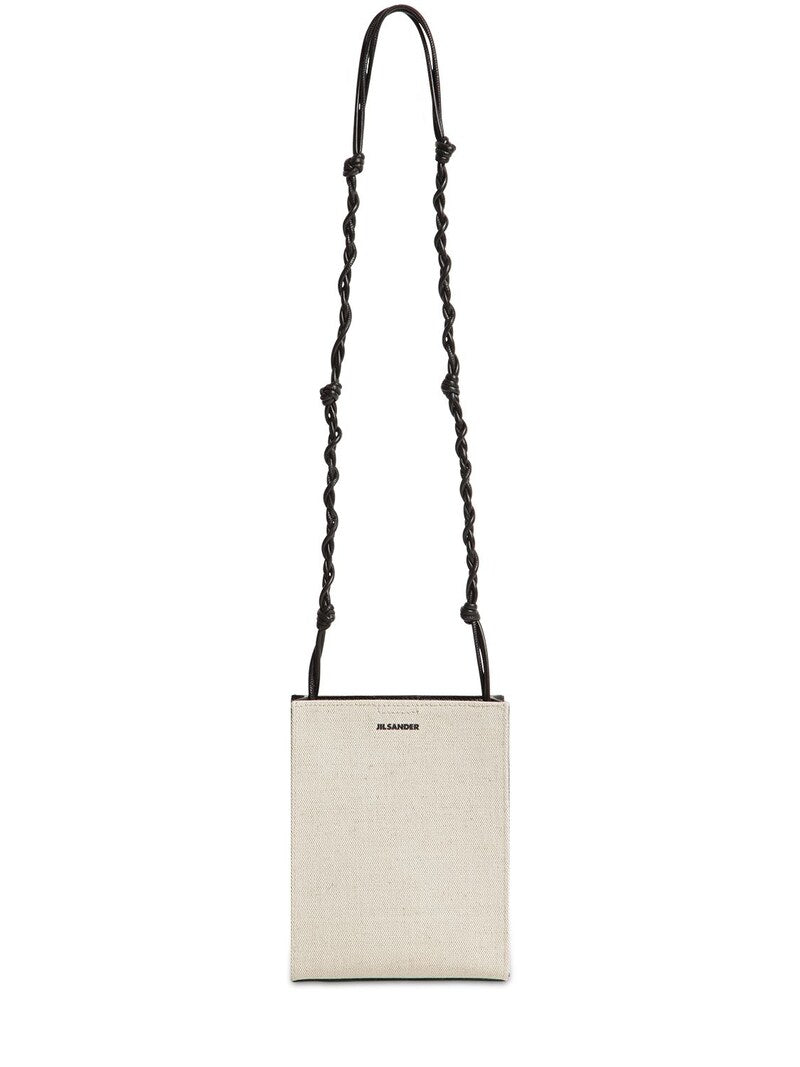 Jil Sander Tangle Small Canvas Shoulder Bag