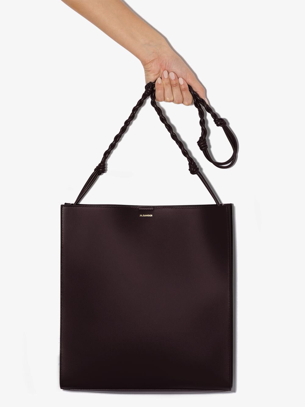 Jil Sander Tangle Medium Leather shoulder bag – SERENDIPITY
