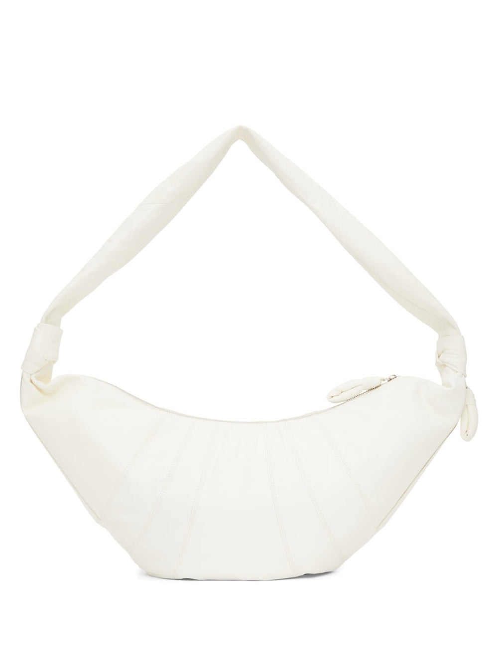 Lemaire White Croissant Large leather shoulder bag – SERENDIPITY