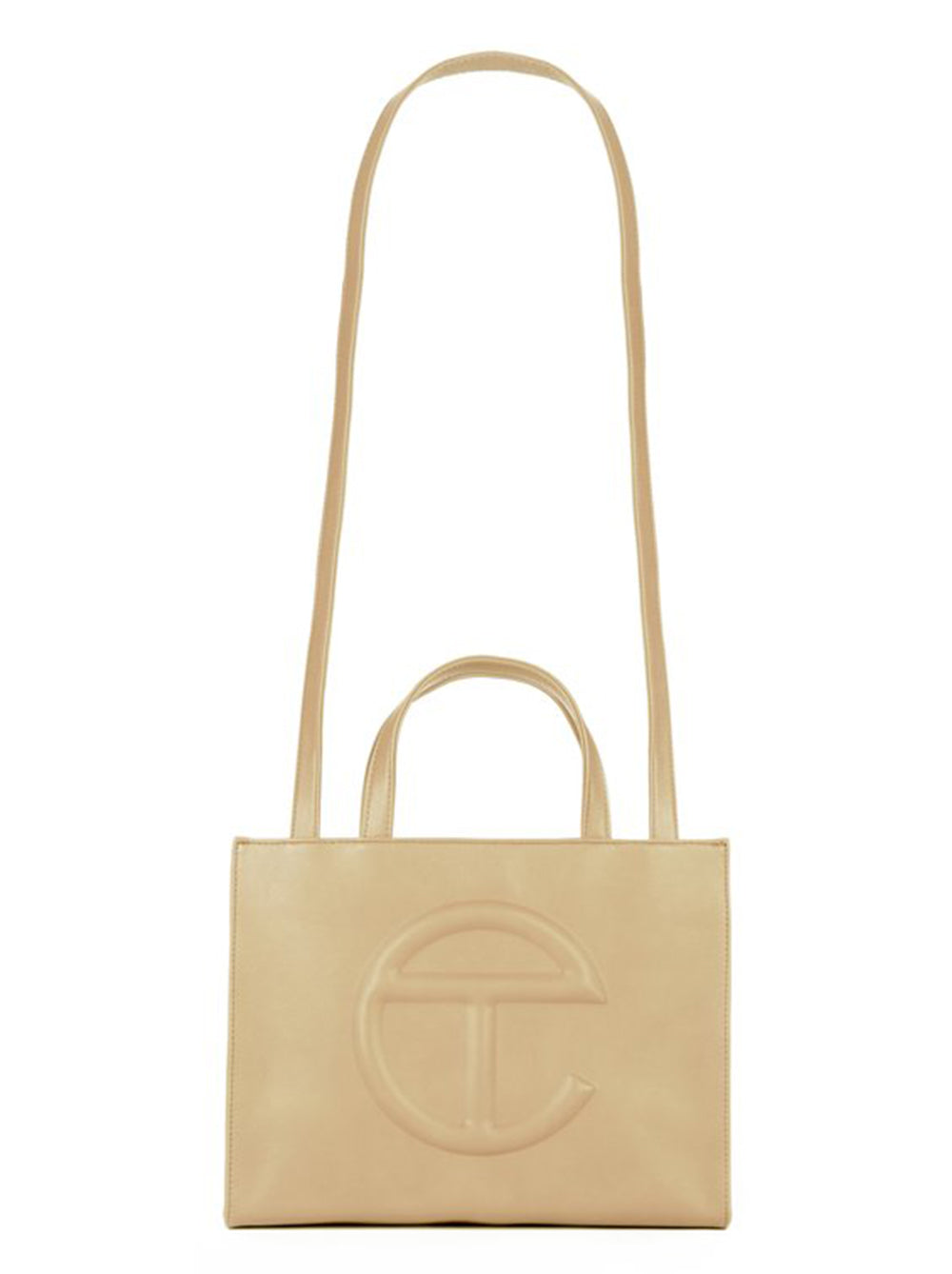 Telfar Shopping Bag Cream Medium – Luxe Collective