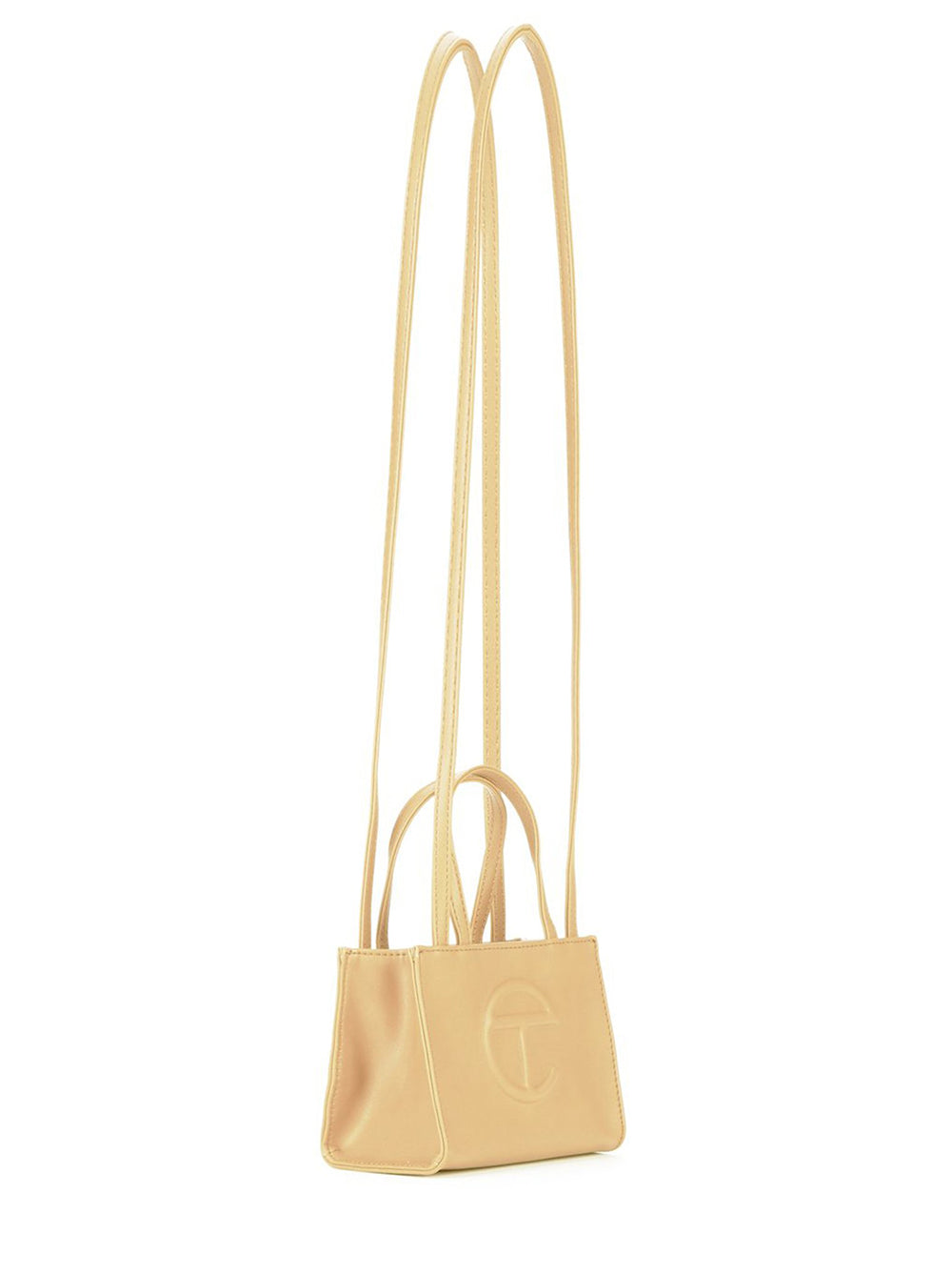 Telfar Small Cream Shopping Bag – SERENDIPITY