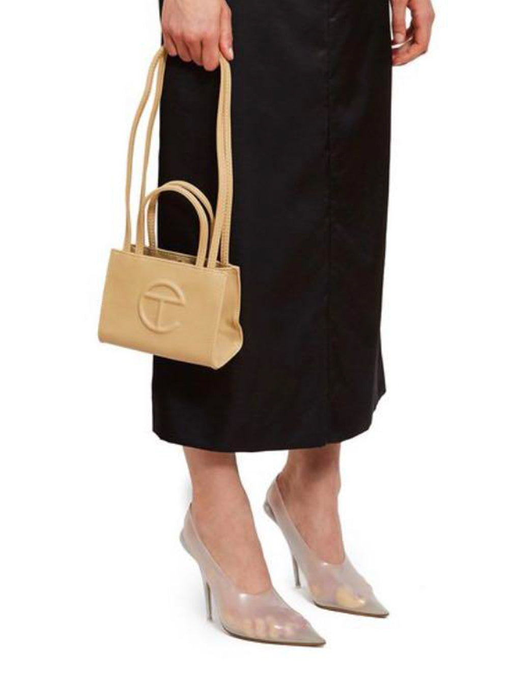 Telfar bag cream small Clearance