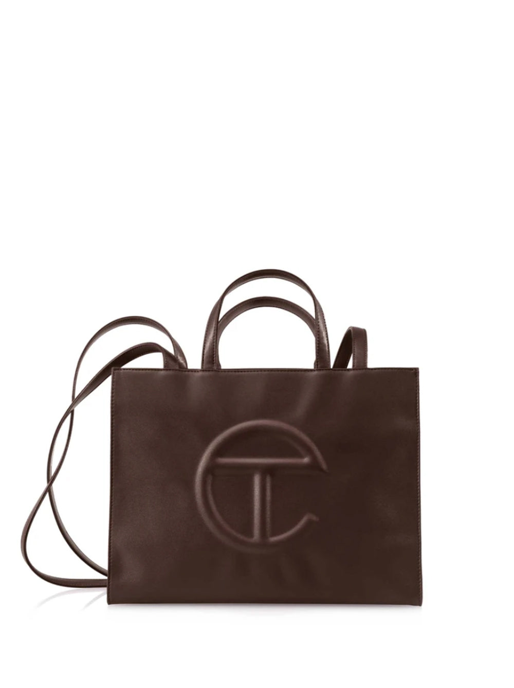 Telfar Shopping Bag Medium Chocolate