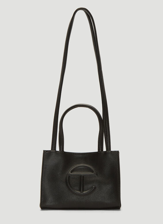 Telfar Small Black Shopping Bag – SERENDIPITY